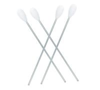 ULDIGI Tiges de Ventouses à Feu 4 Pièces en Métal et Coton, Accessoires de Ventouses pour Start Fire, Form Suction, Soins du Corps à Domicile et Salon de Beauté