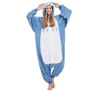 ULEEMARK Adulte Unisexe Anime Animal Costume Cosplay Combinaison Pyjama Outfit Nuit Vetements Onesie Kigurumi Halloween Costume Soiree de Deguisements, Hibou