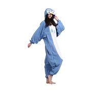 ULEEMARK Chouette Unisexe Anime Kigurumi Adulte Pyjama Femme Onesie Adulte Ado Hivers Couple Halloween Costume Carnaval Combinaison Vêtements De Nuit M