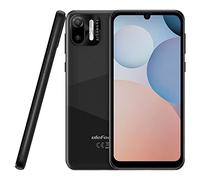 Ulefone Android 12 Téléphone Portable Note 6T, 3Go + 64Go, 8,5mm Ultra Mince Dual SIM 4G Smartphone Debloqué, Écran HD+ 6,1'',Fente pour 3 Cartes, Caméra 13MP+5MP, Déverrouillage du Visage GPS Noir