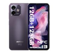 Ulefone Android 13 Note 16 Pro (12Go+128Go) Smartphone 4G 8-Core Telephone Portable Debloque 6.52HD+,50MP+8MP+2MP Camera 4400mAh Batteria 5G WiFi/NFC/GPS/OTG/2 Ans Garantie(Violet)