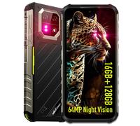 Ulefone Armor 22 4G Téléphone Portable Incassable,16Go+128Go/256Go Vert,128Go