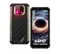 Ulefone Armor 22 Pro Smartphone Incassable, 256Go, Vision Nocturne 64MP, 6600mAh