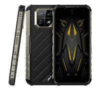 Ulefone Armor 22 Smartphone Incassable, 64MP+64MP Caméra(Vision Nocturne), 16GB+128GB, Batterie 6600mAh, 6.58" FHD+120Hz, IP68 IP69K Étanche Android 13 Téléphone, Emplacement pour 3 Cartes, NFC Noir