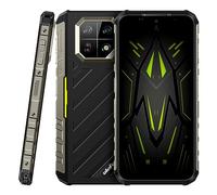 Ulefone Armor 22 Smartphone Incassable, 64MP+64MP Caméra(Vision Nocturne), 16GB+128GB, Batterie 6600mAh, 6.58" FHD+120Hz, IP68 IP69K Étanche Android 13 Téléphone, Emplacement pour 3 Cartes, NFC Vert