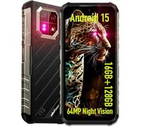 Ulefone Armor 22 Smartphone Incassable Android 14,16Go+128Go/SD-512Go 6.58" FHD+ 120Hz 64MP+64MP Nocturne Vision 6600mAh 33W 4G Dual SIM/5G WiFi/NFC/GPS/IP69K Téléphone Étanche (Noir)