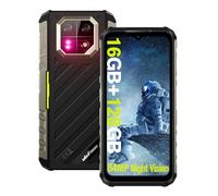 Ulefone Armor 22 Téléphone Protable Incassable 6,58" FHD+ 120Hz, Android 14, 16Go+128Go, 64MP Nocturne Vision Caméra, 6600mAh(33W), 4G Dual SIM/NFC/GPS/IP69K/Infrared Sensor Téléphone Étanche- Vert