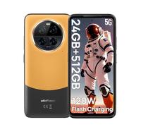 Ulefone Armor 23 Ultra Smartphone Incassable 5G, 512Go ROM, Satellite Smartphone, 24Go RAM 6,78 FHD+ 120Hz Telephone Portable, IP68, 5280mAh/120W Charge Rapide, Caméra 50MP, Double SIM, Android 13
