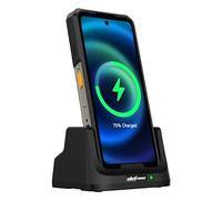 Ulefone Armor 26 Ultra 33W Station de Recharge de Bureau, Chargement sans Fil, Support de Charge 2 en 1 à Double Sortie, Chargement Pogo Pin pour Armor 26 Ultra