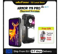 Ulefone Armor 29 Pro Version Thermique 5G AI Smartphone Robuste Android 15 6.67" 120Hz 512 Go ROM 21200 mAh Charge Rapide 120W NFC Thermal Version