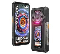 Ulefone Armor 30 Pro Telephone Portable Incassable 5G Double Écran, 32GB+512GB/2TB, 6,95" FHD+ 120Hz+3,4" Écran Secondaire, 12800mAh 66W, 50MP+64MP+32MP, Android 14 Smartphone Incassable, WiFi 6E/NFC