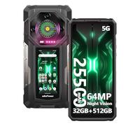 Ulefone Armor 33 Pro 25500mAh Telephone Portable Incassable 5G Double Écran, 32GB+512GB/2TB, 6,95" FHD+ 120Hz+3,4" Écran Secondaire, 50MP+64MP+50MP Android 14 Smartphone Incassable, WiFi 6E/NFC