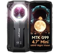 Ulefone Armor Mini 20 Téléphone Portable Incassable,16Go+256Go Noir