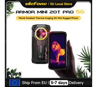 UleFone Smartphone Armor Mini 20T Pro – 4,7'' IPS, 8 Go/256 Go, 5G, Double SIM – Noir (Mecha Black)