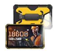 Ulefone Armor Pad 2 Tablette Incassable, 16Go + 256Go/TF 2To, 18600mAh / 33W, 11 Pouces Tablette, Android 13 IP68 Robust, Caméra 48MP + 16MP, Étanche Double SIM Tablette, 4G LTE, NFC/GPS/OTG