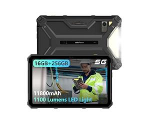 Ulefone Armor Pad 4 Ultra 5G Tablette IP68 Android 14 16 Go + 256 Go/SD-2TB 1100 LED 2K FHD+ 10,36" 50 MP + 32 MP Double SIM/5G WiFi/OTG/NFC