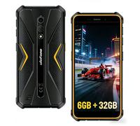Ulefone Armor X12 Outdoor Telephone, 6GB RAM + 32GB ROM Outdoor Handy, 13MP + 8MP Kamera mit 5.45" HD+ Smartphone IP68, 4860mAh Akku, Android 13, 4G Dual SIM/NFC/OTG/GPS-Orange