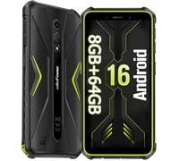 Ulefone Armor X12 Pro Smartphone Incassable Android 16 avec 8Go+64Go/TF-256Go Téléphone étanche IP68, 4G Dual SIM Smartphone Robuste 4860mAh Akku, 13MP+8MP, 5GHz Wi-FI/NFC/OTG/GPS/Vert