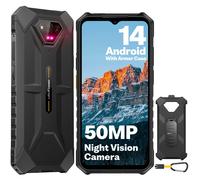 Ulefone Armor X13 4G Téléphone Portable Incassable,12Go+64Go Noir