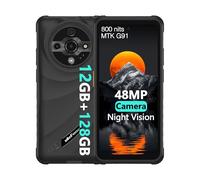Ulefone Armor X31 Téléphone Portable Incassable, 12Go+128Go/2To Smartphone Incassable, 6050mAh Batterie IP68 Antichoc, 48MP AI + 20MP Nocturne, Android 14, 90Hz Écran 6,56", 4G Double SIM, NFC, Noir