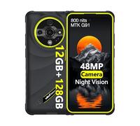 Ulefone Armor X31 Téléphone Portable Incassable, 12Go + 128Go/SD 2To, MTK G91, IP68 Antichoc 6050mAh, 48Mpx+20Mpx Vision Nocturne, Android 14 Smartphone, 90 Hz 6,56 HD+ Dual SIM 4G débloqué, NFC, Vert