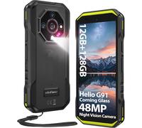 Ulefone Armor X32 2025 Téléphone Portable Incassable Android 14 12Go+128Go/2To 48MP Vision Nocturne 5.65'' Dual Sim/NFC - Vert