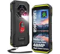 Ulefone Armor X32 Portable Incassable, MTK G91 12Go+128Go/2To 48MP+20MP Vision Nocturne, MTK G91 Android 14 5.65'' Corning Glas Telephone étanche Dual Sim/NFC/GPS/Empreinte Digitale-Vert