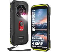 Ulefone Armor X32 Portable Incassable, MTK G91 12Go+128Go/2To 48MP+20MP Vision Nocturne, MTK G91 Android 14 5.65'' Corning Glas Telephone étanche Dual Sim/NFC/GPS/Empreinte Digitale-Vert