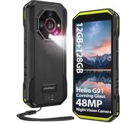 Ulefone Armor X32 Portable Incassable, MTK G91 16Go+128Go/2To 48MP+20MP Vision Nocturne, MTK G91 Android 14 5.65'' Corning Glas Telephone ¿¿tanche Dual Sim/NFC/GPS/Empreinte Digitale-Vert