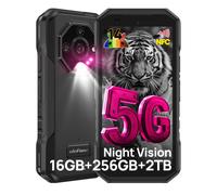 Ulefone Armor X32 Pro Téléphone Portable Incassable 5G, 16Go+256Go Noir