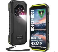 Ulefone Armor X32 Smartphone Robuste 12Go+128Go/2To 5.65'' Téléphone Incassable Android 14 48MP Vision Nocturne Dual Sim/NFC Vert