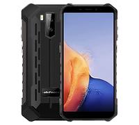 Ulefone Armor X9 - Android 11 4G Téléphone Incassable, 3Go+32 Go, 5,5" IP68 Robuste Smartphone Débloqué, Double SIM, Triple Caméra 13MP, Batterie 5000mAh, Déverrouillage du Visage, GPS NFC Noir
