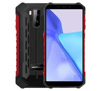 Ulefone Armor X9 Pro- Android 11 4G Téléphone Incassable, 4Go+64Go, 5,5" IP68 Robuste Smartphone Débloqué, Double SIM, Triple Caméra 13MP, Batterie 5000mAh, Déverrouillage du Visage, GPS NFC Rouge
