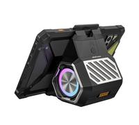 Ulefone Kit de son avec support pour tablette Armor Pad 4 Ultra Rugegd, son et support 2 en 1, volume de 114 dB, connecteur 8 broches intégré, double lumières LED colorées