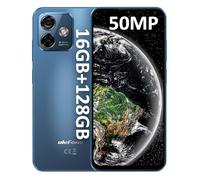 Ulefone Note 16 Pro Telephone Portable, 16Go + 128Go/TF-256Go Octa-Core Smartphone Pad Cher, Android 13, 50MP+8MP Caméra, 4400mAh, 6,52" HD+ 4G Dual SIM Smartphone, Face ID/Fingerprint/GPS/OTG/5G-WiFi