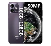 Ulefone Note 16 Pro Telephone Portable, 16Go + 128Go/TF-256Go Octa-Core Smartphone Pad Cher, Android 13, 50MP Caméra, 4400mAh, 6,52" HD+, 4G Dual SIM Téléphone, Face ID/Fingerprint/GPS/OTG/5G-WiFi