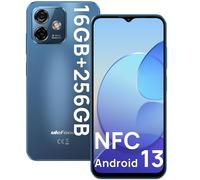 Ulefone Note 16 Pro Téléphone Portable 16Go+256Go/TF-256Go, Smartphone Android 13, Caméra 50MP+8MP, Écran 6.52" HD+, Batterie 4400mAh, Smartphone Pas Cher 4G Dual SIM/Face ID/NFC/GPS/OTG/2Ans Garantie