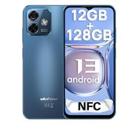 Ulefone Note 16 Pro Téléphone Portable 2024, 12Go + 128Go/SD-256Go, Smartphone Android 13, 6,52" HD+, Caméra 50MP, 4400mAh, 4G Dual SIM/NFC/WiFi/GPS/OTG/Face ID/Fingerprint/2Ans Garantie Bleu