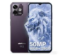 Ulefone Note 16 Pro Telephone Portable, 50MP+8MP Telephone Portable Pas Cher, 16Go+128Go Octa Core Smartphone Pas Cher, 6.52" HD+ 4G Dual SIM Téléphone, Face ID/Fingerprint/GPS/OTG,Violet