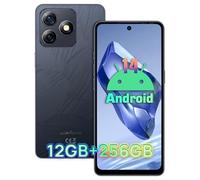 Ulefone Note 18 Pro 4G Téléphone Portable, 12Go+256Go Noir