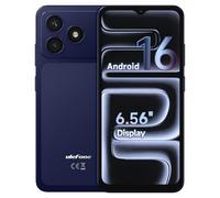 Ulefone Note 23 Smartphone Android 16 Débloqué, 20Go RAM +32Go ROM, Écran HD+ 6,56", Processeur Octa-Core, Batterie 5000mAh, Charge Rapide 10W, 4G Triple SIM, GPS, OTG, Face ID, Bleu