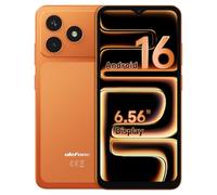 Ulefone Note 23 Smartphone Android 16 Débloqué, 20Go RAM+32Go ROM, Écran HD+ 6,56", Processeur Octa-Core, Batterie 5000mAh, Charge Rapide 10W, 4G Triple SIM, GPS, OTG, Face ID, Orange