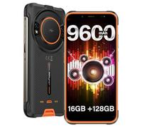 Ulefone Power Armor 16S Téléphone Portable Incassable, 16Go+128Go/2To Extensible, 9600mAh, Haut-Parleur 122dB, Android 13 Smartphone Incassable, 5.93" HD+, 50MP, 4G Dual SIM/NFC/OTG/IP68/IP69K