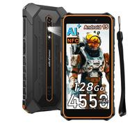 Ulefone RugKing 2 Pro 4G Smartphone Robuste IP68 IP69K 128Go 4550mAh NFC Orange