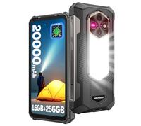 Ulefone Rugking 5 Pro Téléphone Portable Incassable Android 16, 20000mAh AI Smartphone Incassable 16GO+256GO/TF-2To, 1000LM Camping Lampe, 6.78" FHD+, 64MP+20MP Vision Nocturne, 5G WIFI/NFC/GPS/IP69K