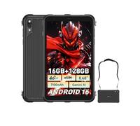 Ulefone RugKing Pad Pro Tablette Incassable Android 16, Tablette Tactile 8.68 Pouces avec Bandoulière, 7100mAh Rugged Tablet Dual 4G+eSIM, 16Go+128Go/TF2To, 16MP Caméra/GPS/NFC/Gemini AI/Verre Corning