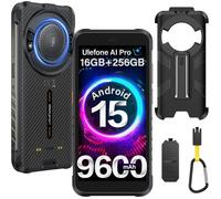 Ulefone RugKing Téléphone Portable Incassable 5,99"" 9600mAh 50MP Android 15