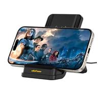 Ulefone Station de charge rapide sans fil 50 W, certifiée Qi, compatible avec les téléphones Ulefone Armor 28 Ultra 28 Pro, Armor 23 Ultra 5G, iPhone, Xiaomi et autres téléphones mobiles