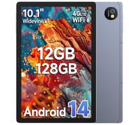 Ulefone Tab A10 Pro Tablette Android 14 2025, Tactile 10.1 Pouce, 12Go+128Go/2To SD Octa-Core 6600mAh/18W 13MP+5MP Gaming Tablets SIM Free unlocked PC 4G LTE Dual SIM/5G Wifi/BT5.0/GPS/OTG Widevine L1