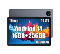 Ulefone Tab A11 Pro 4G Tablette,Android 14,16Go+256Go Gris